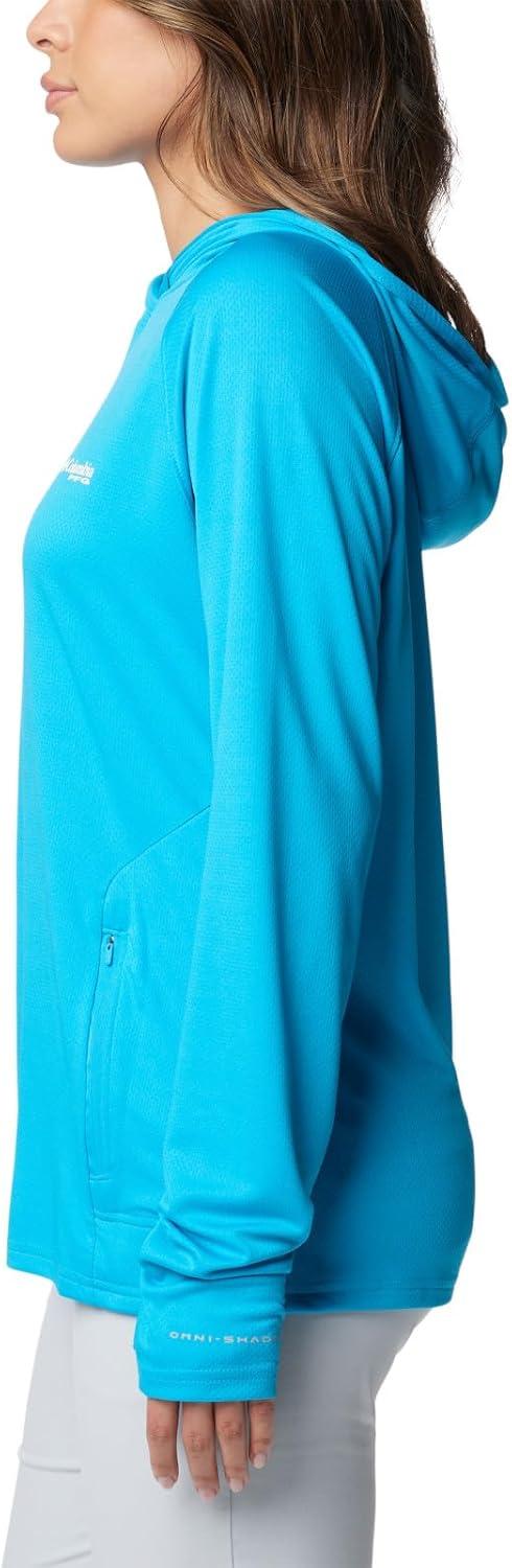 imageColumbia womens Pfg Solar Stream Elite HoodieOcean Blue