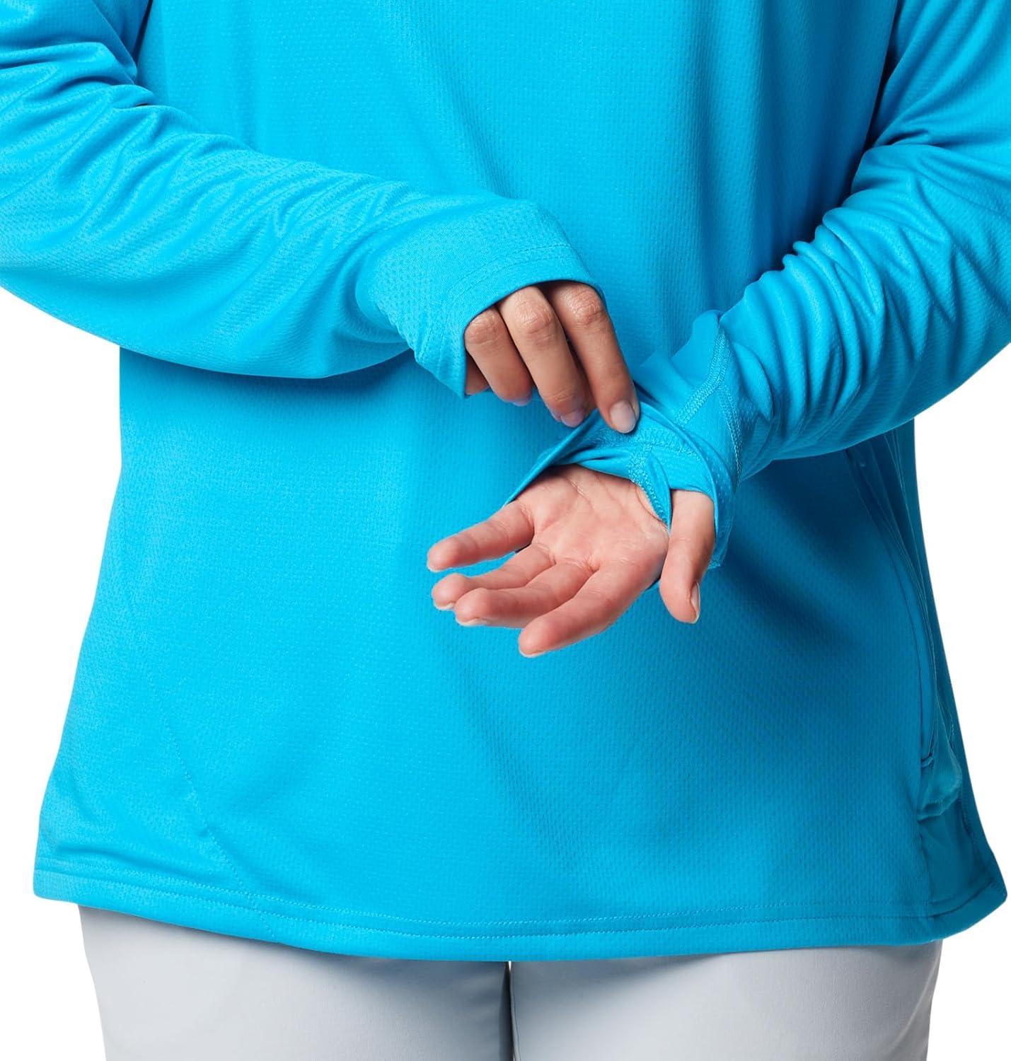 imageColumbia womens Pfg Solar Stream Elite HoodieOcean Blue