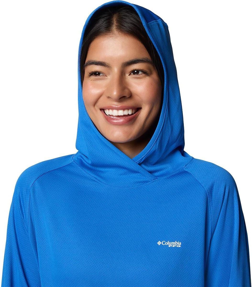 imageColumbia womens Pfg Solar Stream Elite HoodieVivid Blue