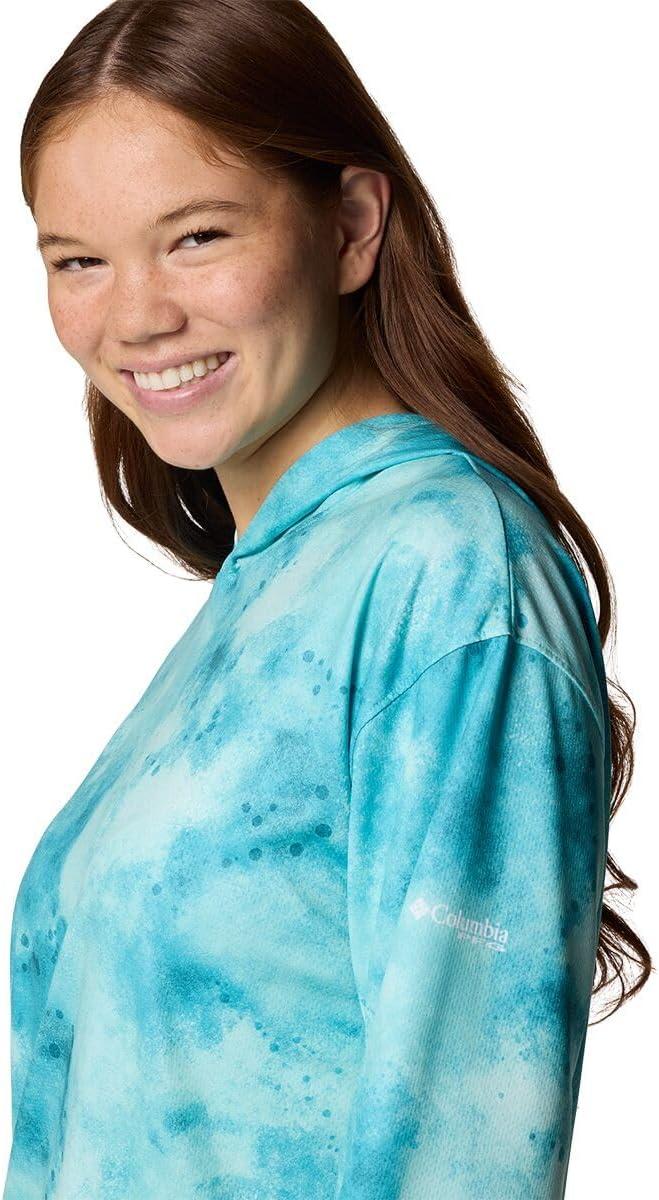 imageColumbia womens Pfg Solar Stream Printed HoodieGulf Stream Seafoamed