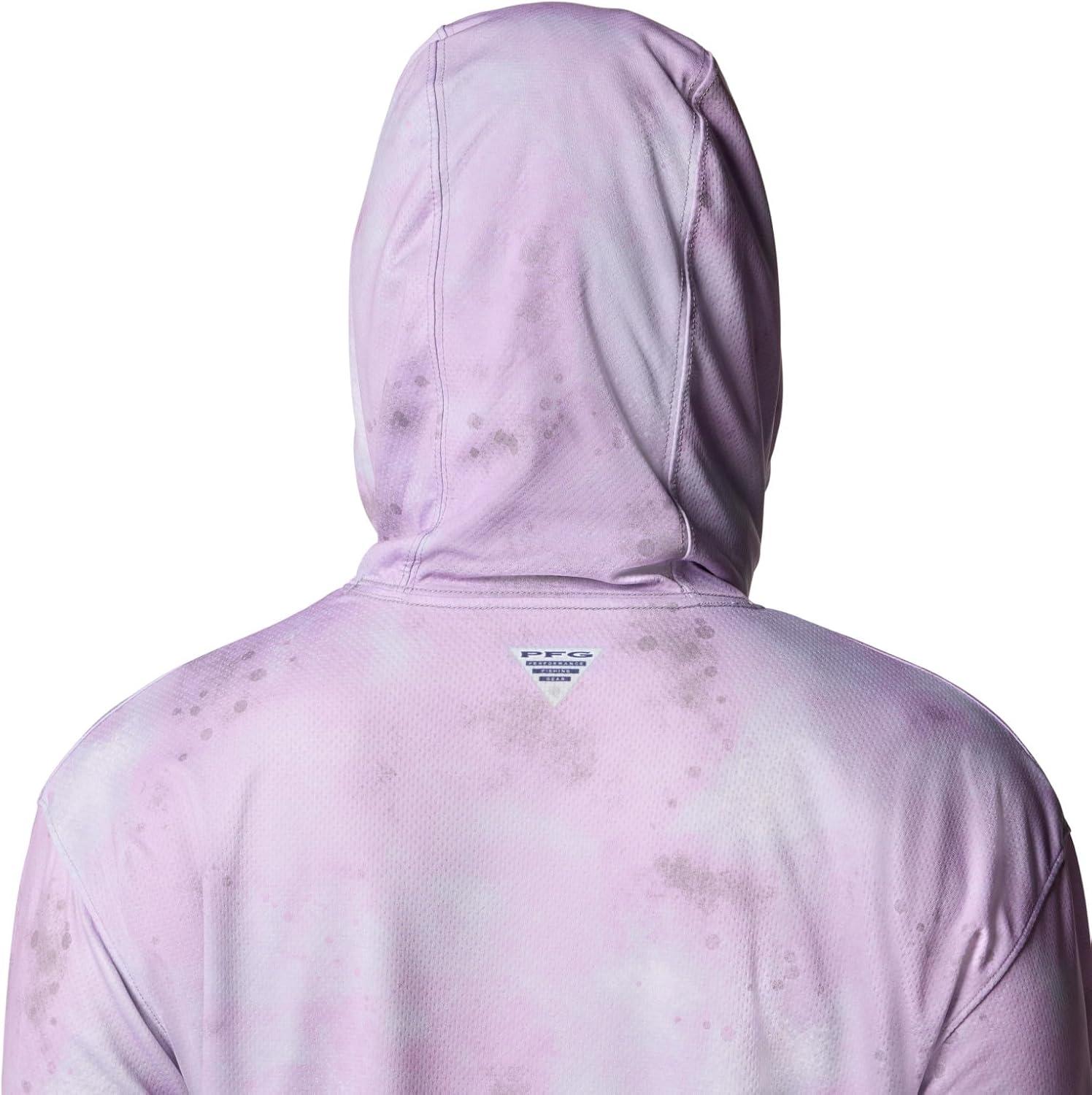 imageColumbia womens Pfg Solar Stream Printed HoodieHydrangea Seafoamed