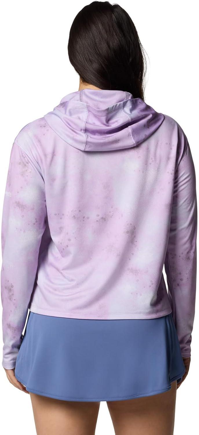 imageColumbia womens Pfg Solar Stream Printed HoodieHydrangea Seafoamed