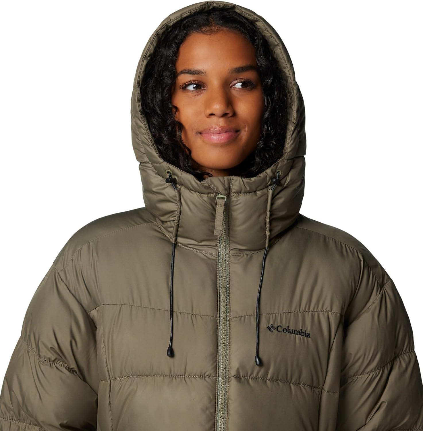 imageColumbia womens Pike Lake Ii Long JacketStone Green