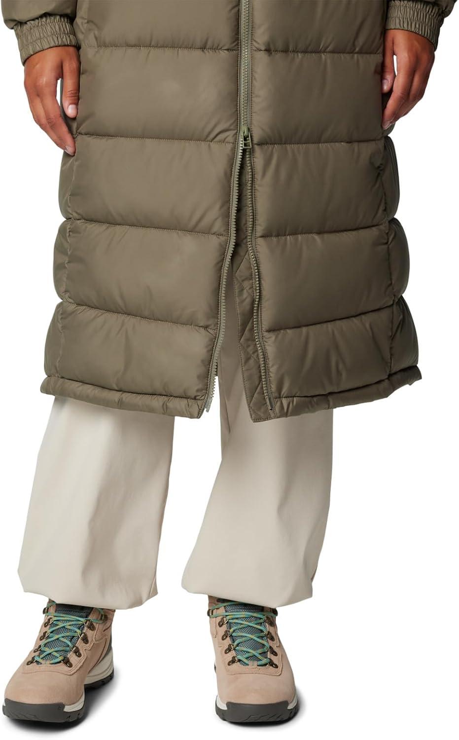 imageColumbia womens Pike Lake Ii Long JacketStone Green