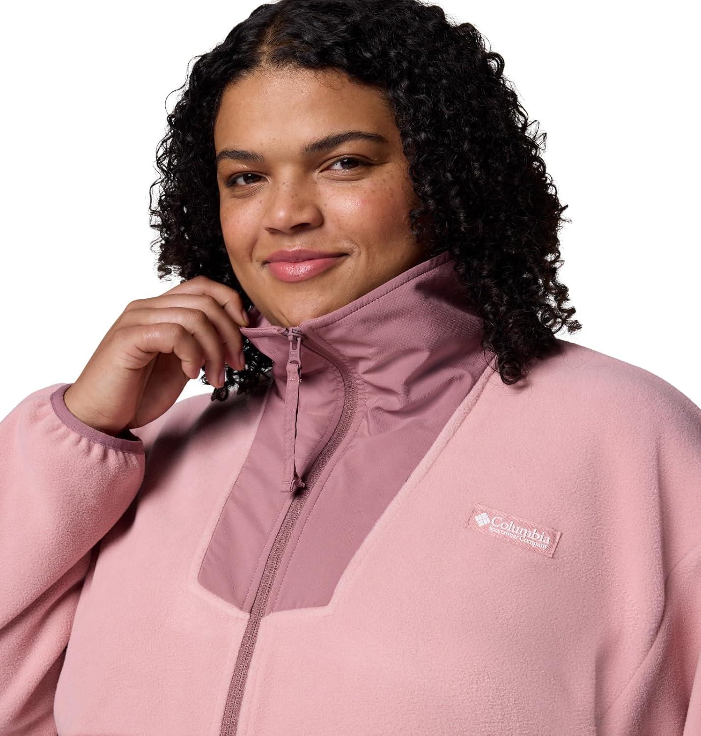 imageColumbia womens Sequoia Grove Half Zip FleeceEraser PinkFig