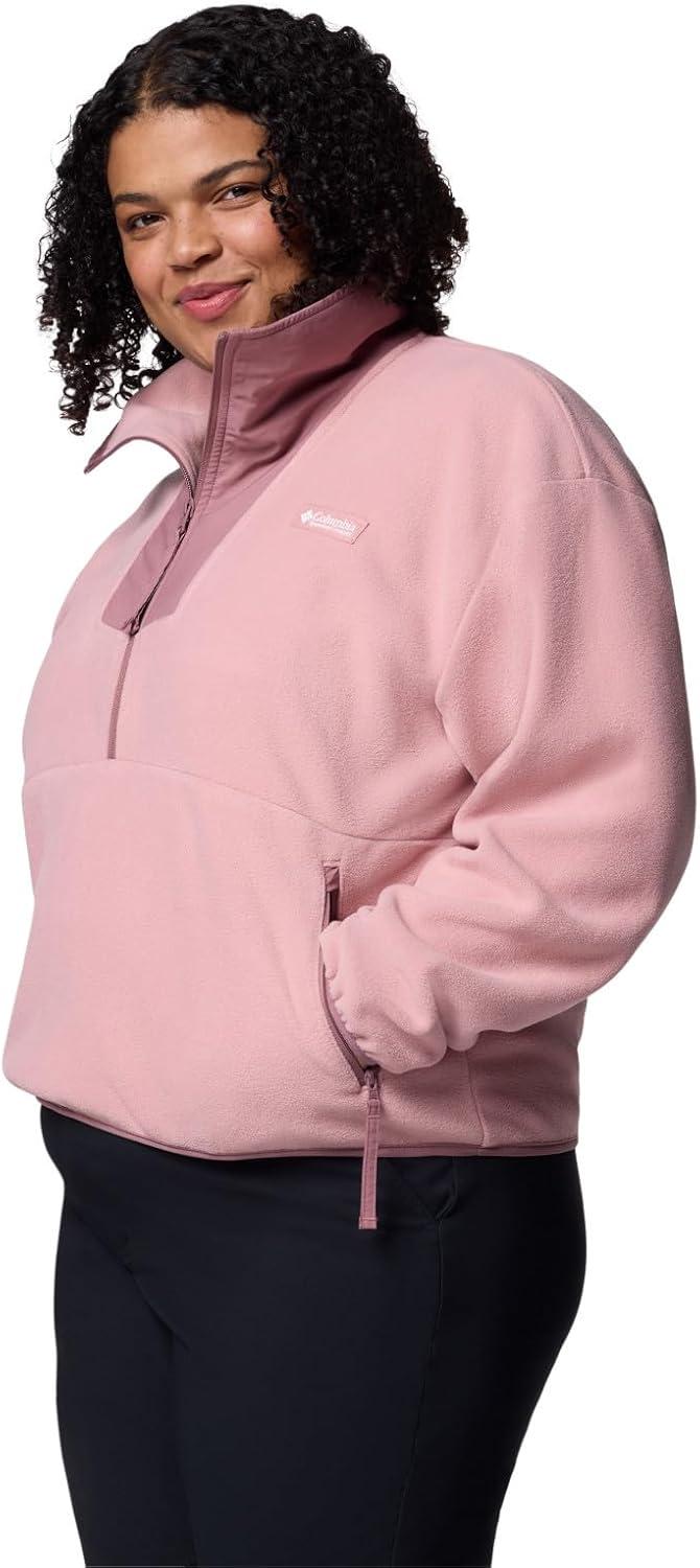 imageColumbia womens Sequoia Grove Half Zip FleeceEraser PinkFig