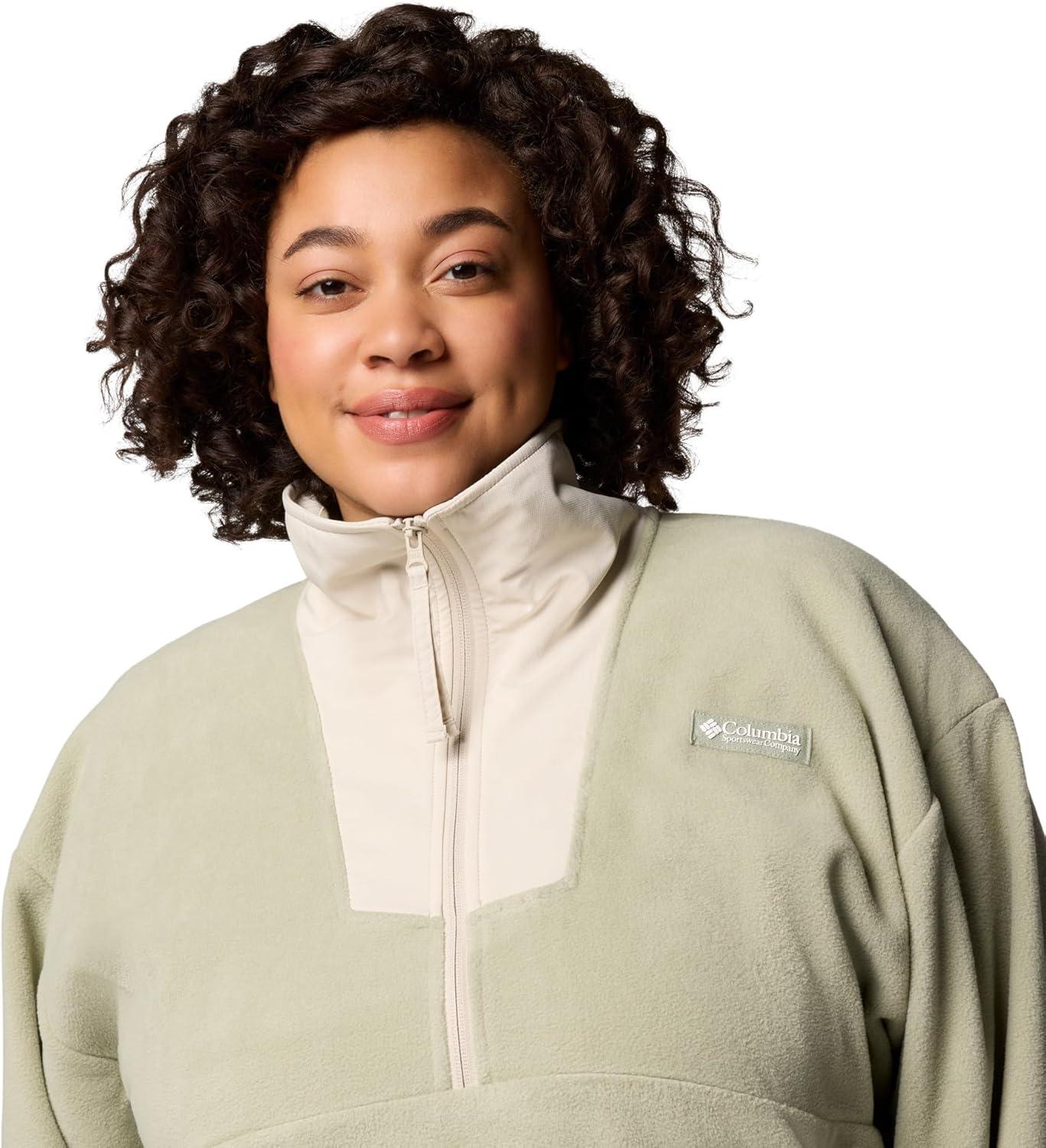 imageColumbia womens Sequoia Grove Half Zip FleeceSafariDark Stone