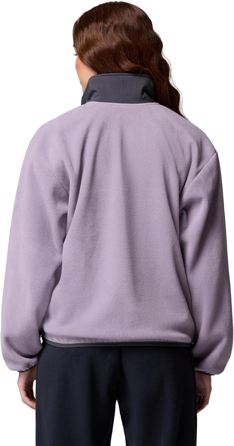 imageColumbia womens Sequoia Grove Half Zip FleeceShale PurpleSharkShark