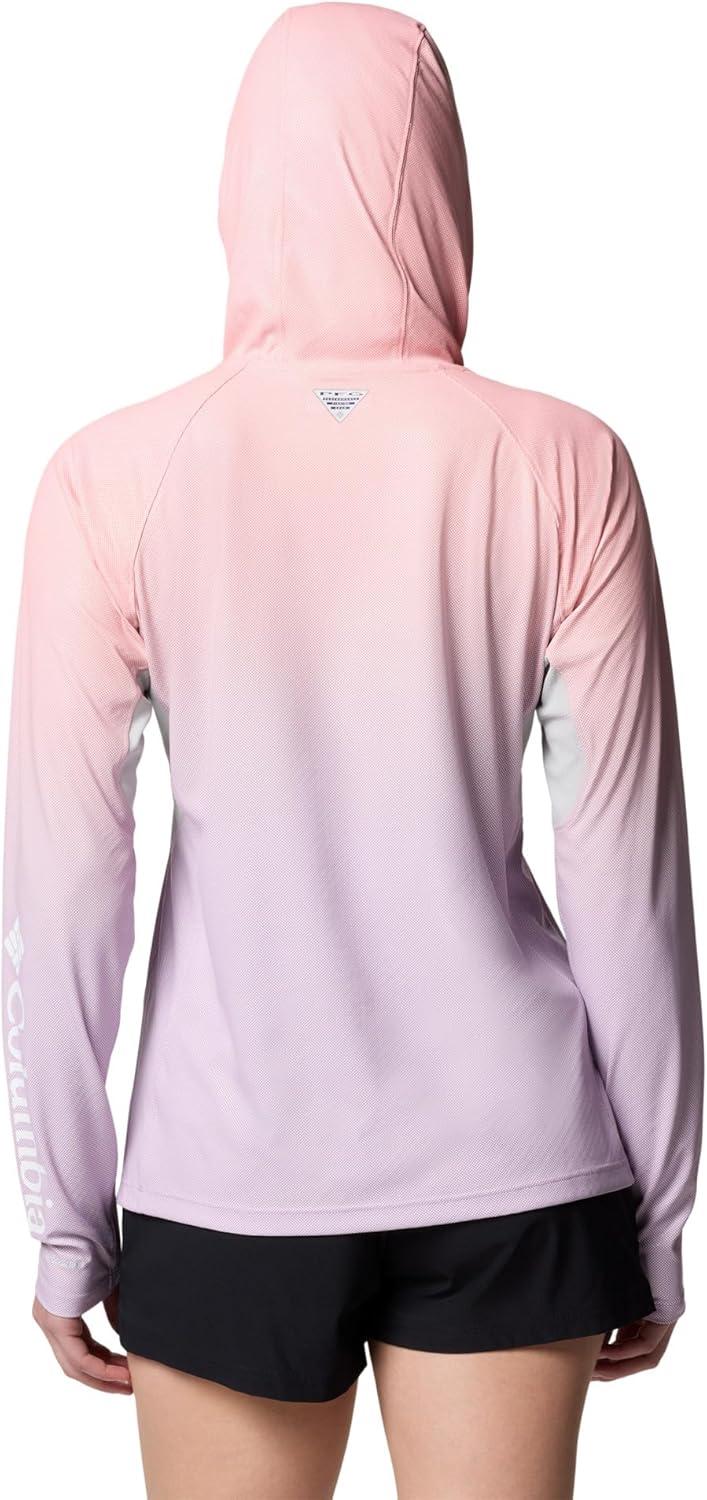 imageColumbia womens Tidal Deflector Zero HoodieHydrangea Gradient