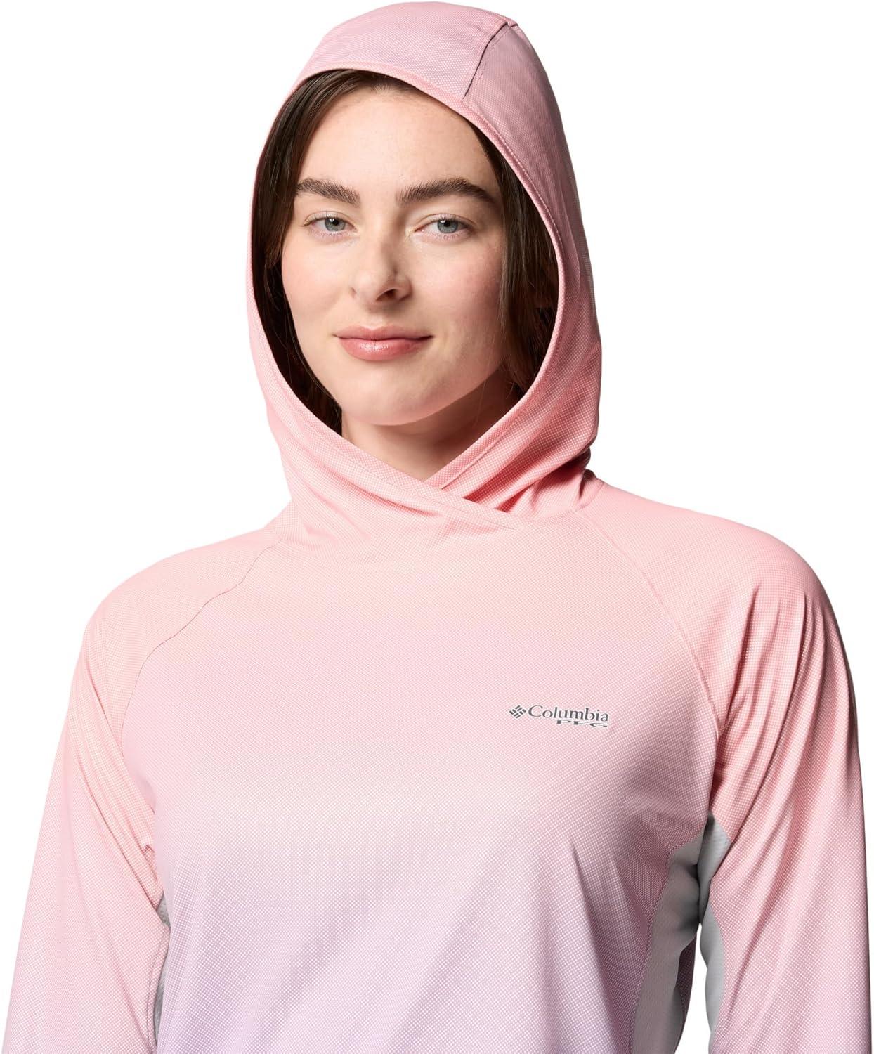 imageColumbia womens Tidal Deflector Zero HoodieHydrangea Gradient