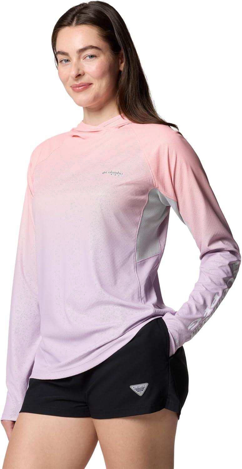 imageColumbia womens Tidal Deflector Zero HoodieHydrangea Gradient