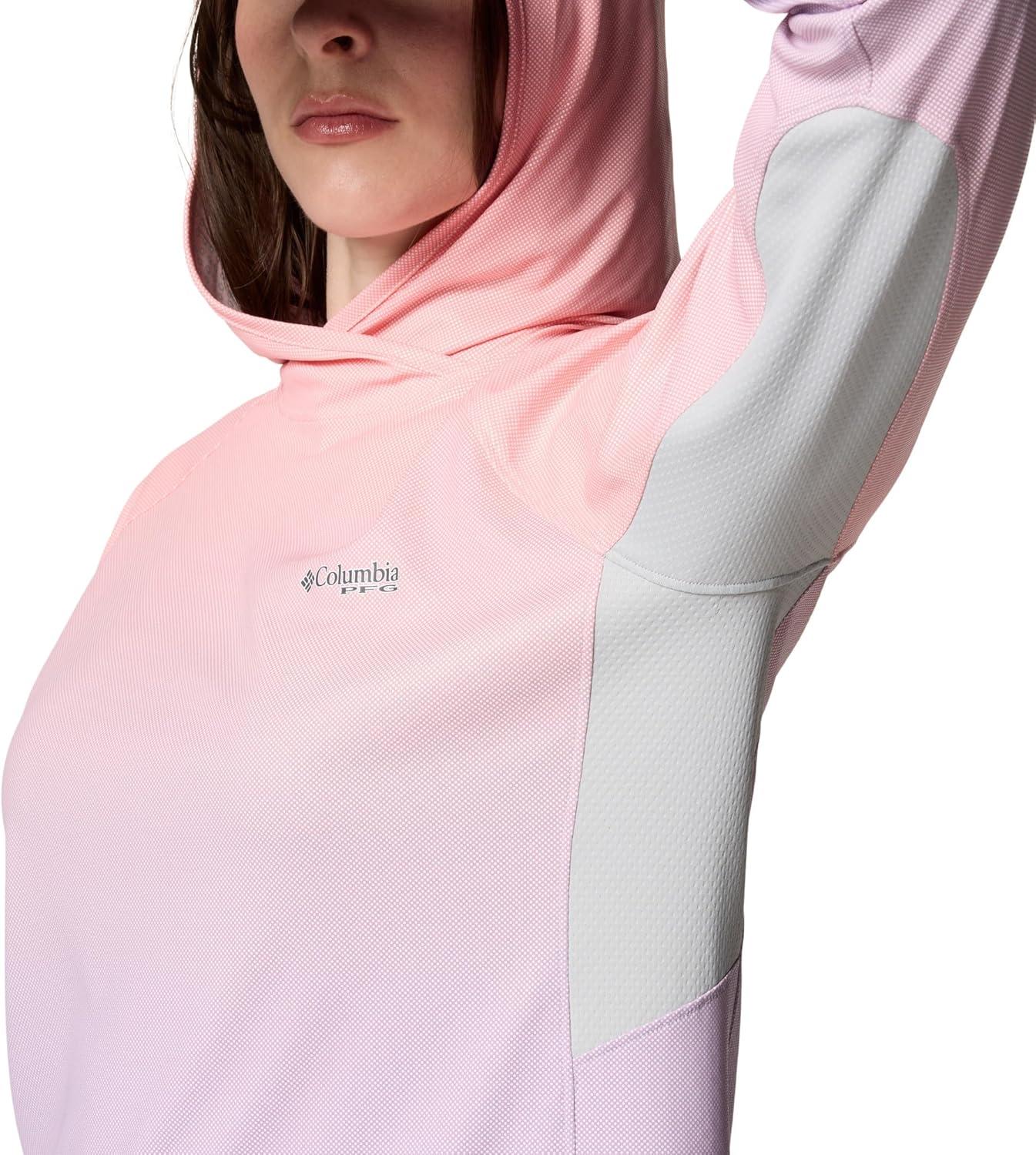imageColumbia womens Tidal Deflector Zero HoodieHydrangea Gradient