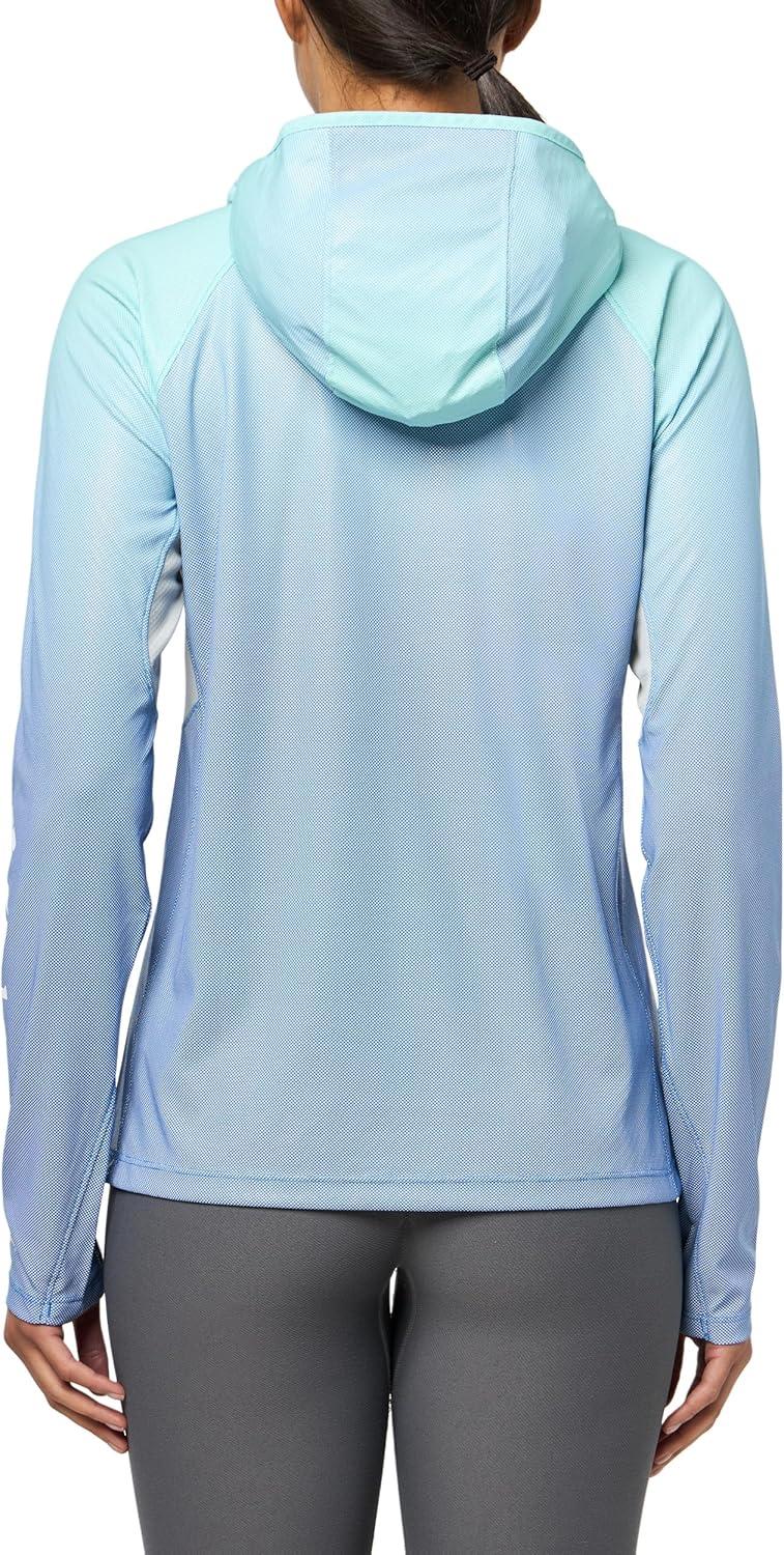 imageColumbia womens Tidal Deflector Zero HoodieVivid Blue Gradient