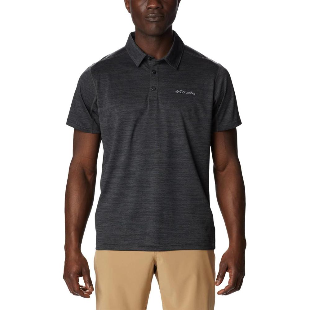 imageColumbia Mens Alpine Chill Zero PoloBlack Heather