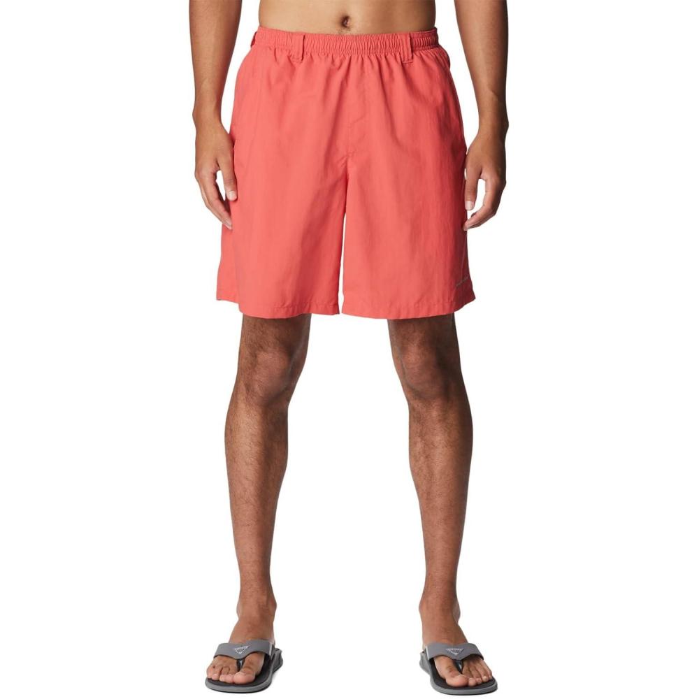 imageColumbia Mens Backcast Iii Water ShortSunset Red