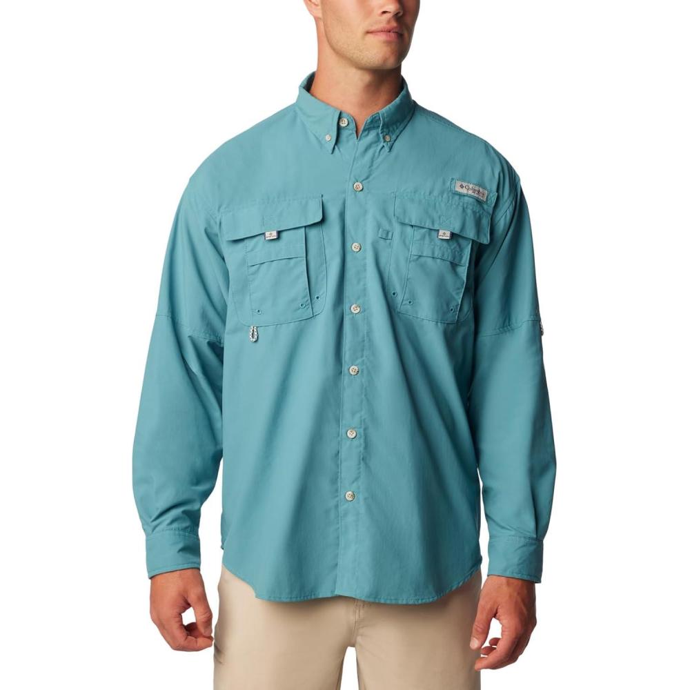 imageColumbia Mens Bahama Ii Long Sleeve ShirtCanyon Blue