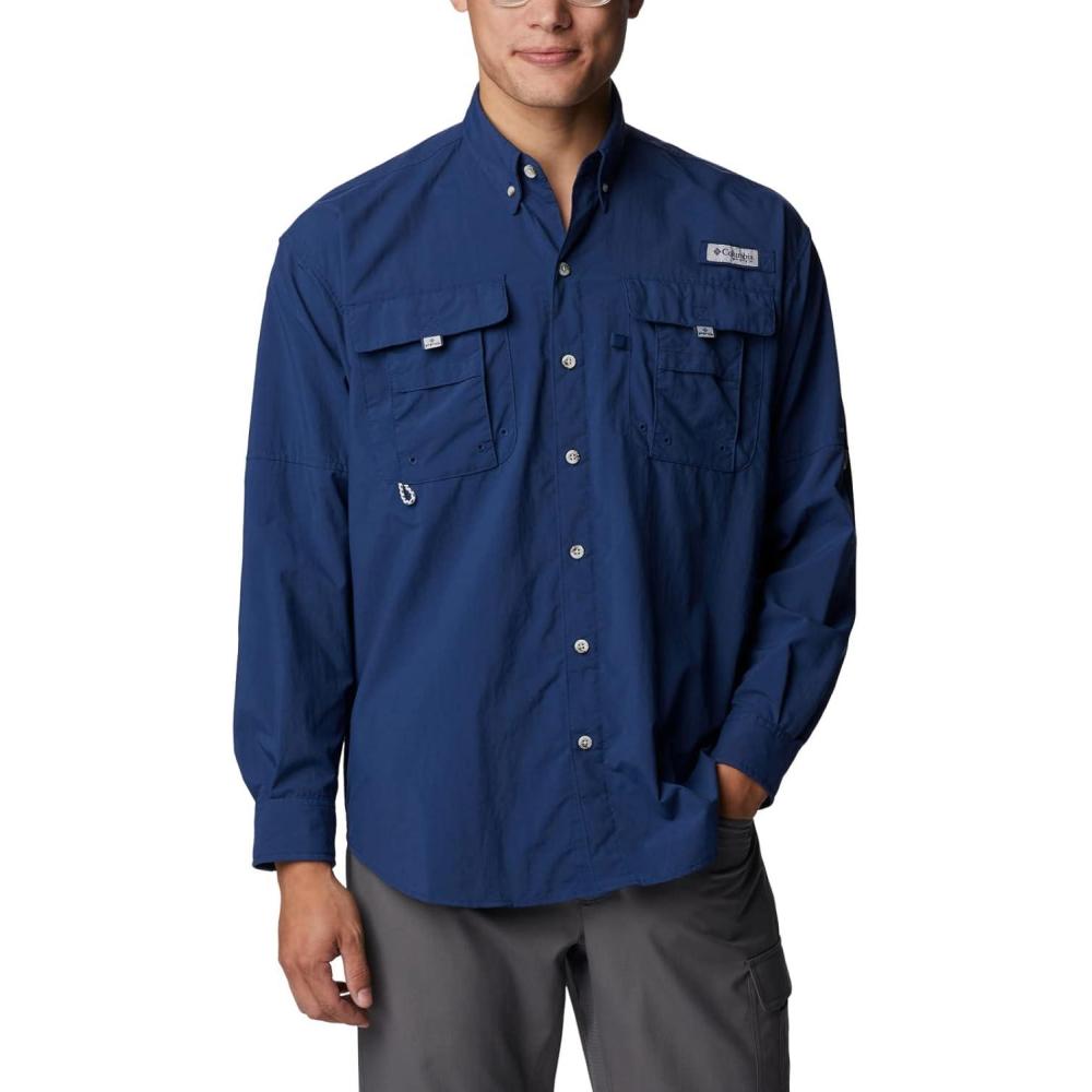 imageColumbia Mens Bahama Ii Long Sleeve ShirtCarbon