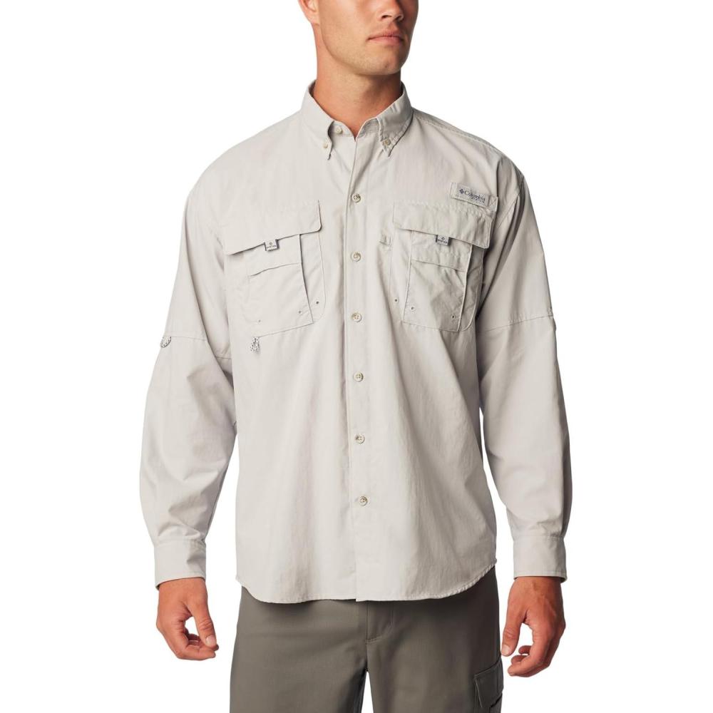 imageColumbia Mens Bahama Ii Long Sleeve ShirtCool Grey