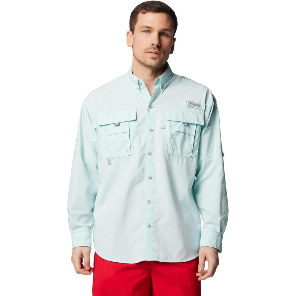 imageColumbia Mens Bahama Ii Long Sleeve ShirtIcy Morn