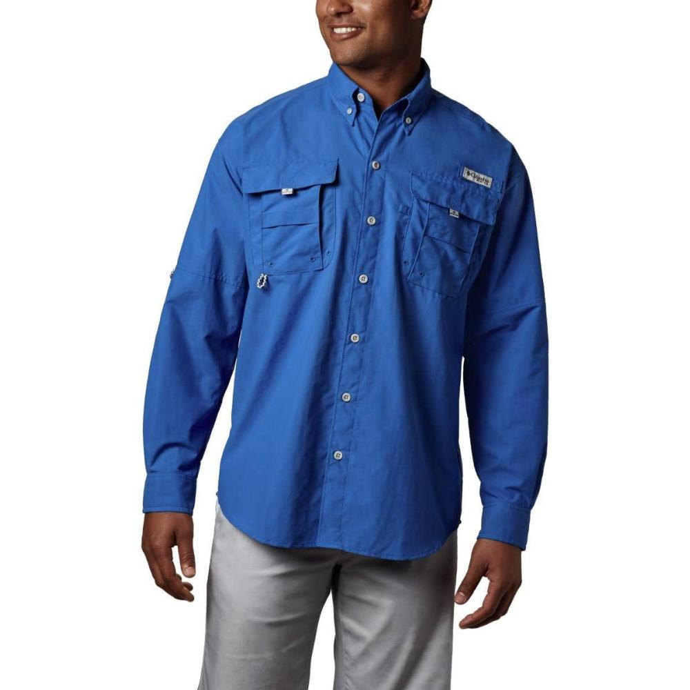 imageColumbia Mens Bahama Ii Long Sleeve ShirtVivid Blue