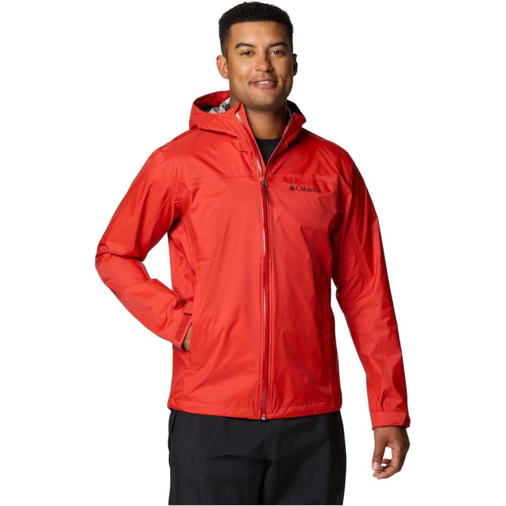 imageColumbia Mens Evapouration II JacketSail Red