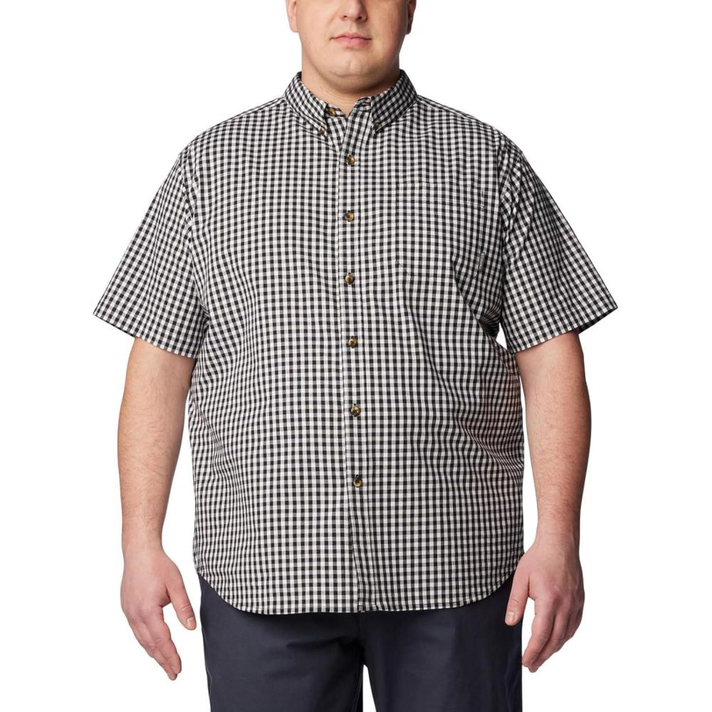 imageColumbia Mens Rapid Rivers II Short Sleeve ShirtBlack Gingham