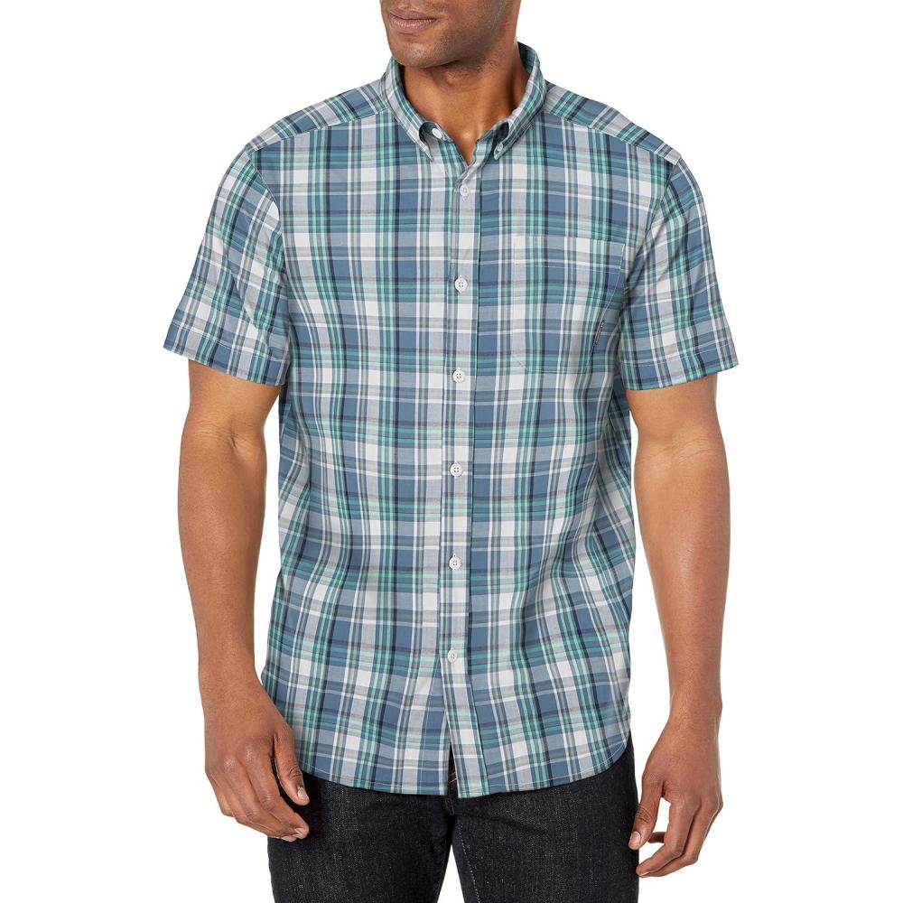 imageColumbia Mens Rapid Rivers II Short Sleeve ShirtBluestone Multi Plaid