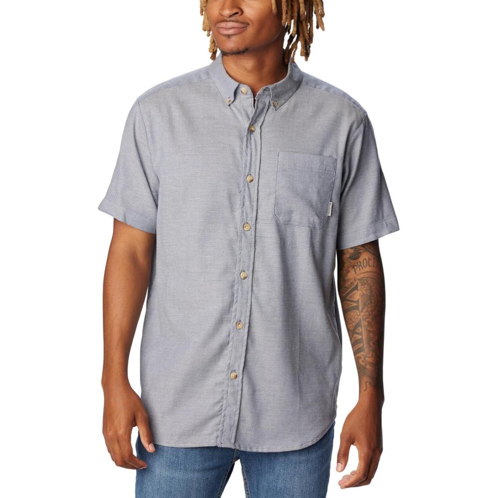 imageColumbia Mens Rapid Rivers II Short Sleeve ShirtDark Mountain Oxford