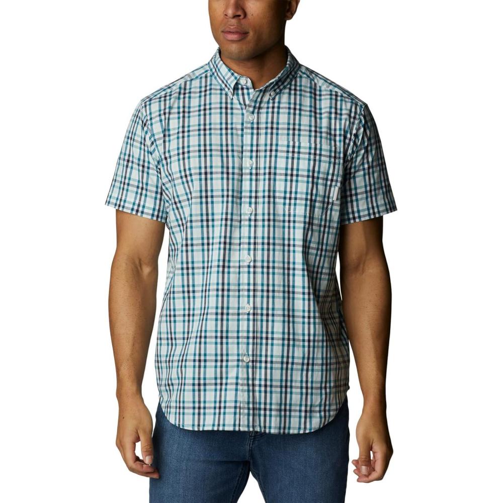 imageColumbia Mens Rapid Rivers II Short Sleeve ShirtIcy Morn Everyday Gingham