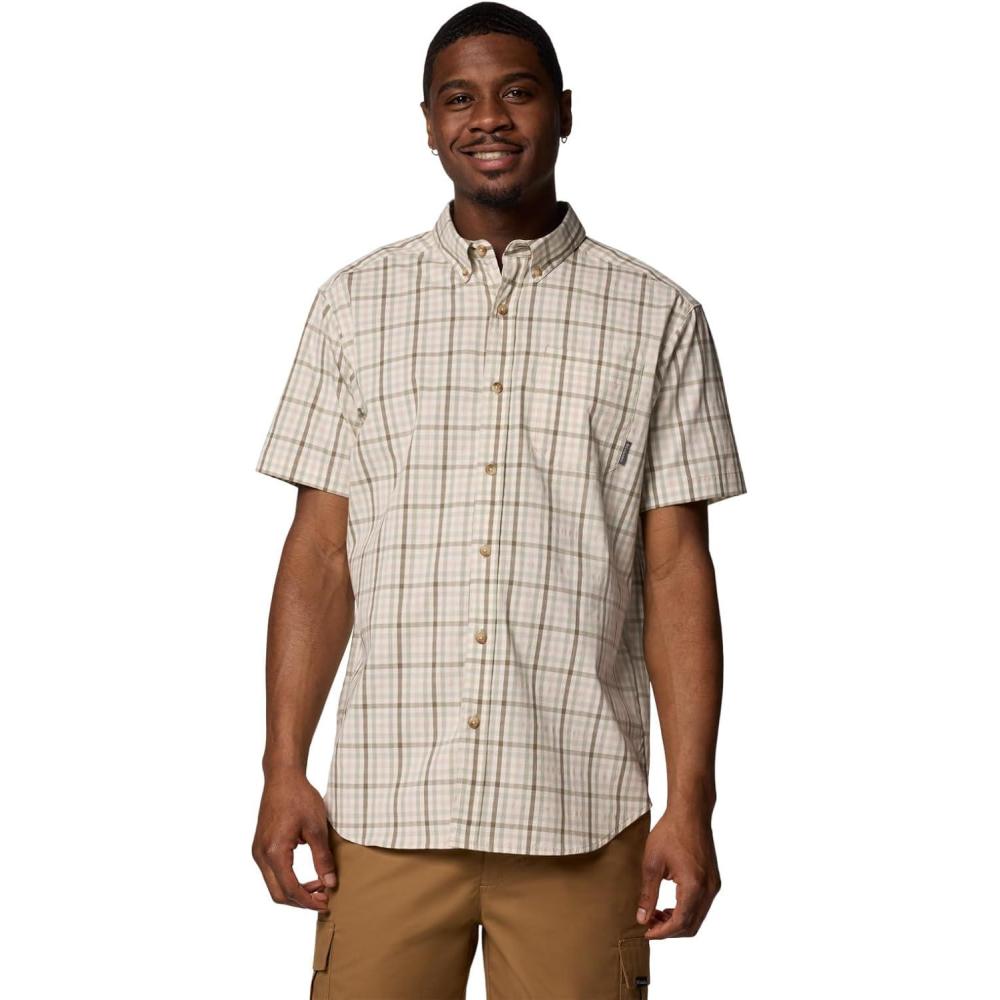 imageColumbia Mens Rapid Rivers II Short Sleeve ShirtSafari Multi Gingham