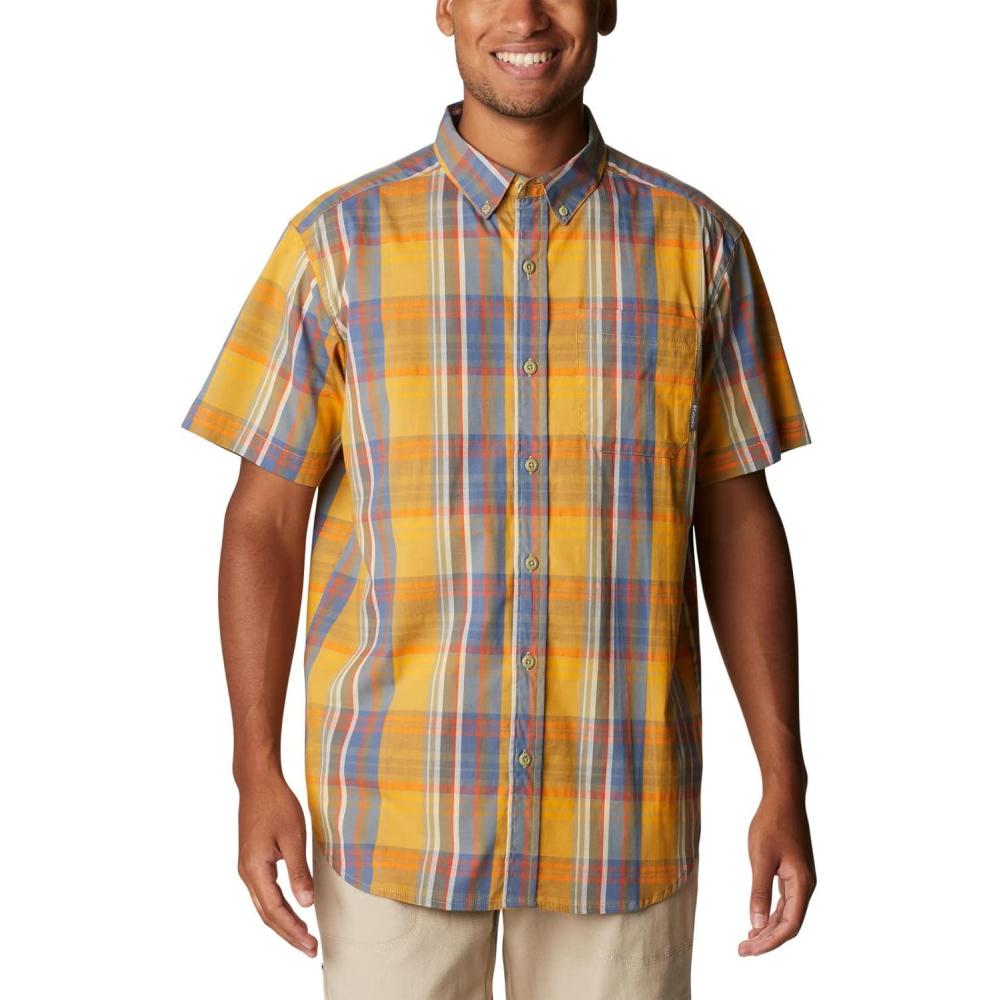 imageColumbia Mens Rapid Rivers II Short Sleeve ShirtSavory Multi Madras