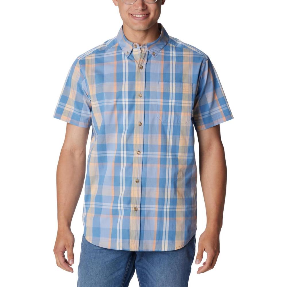 imageColumbia Mens Rapid Rivers II Short Sleeve ShirtSkyler Multi Plaid