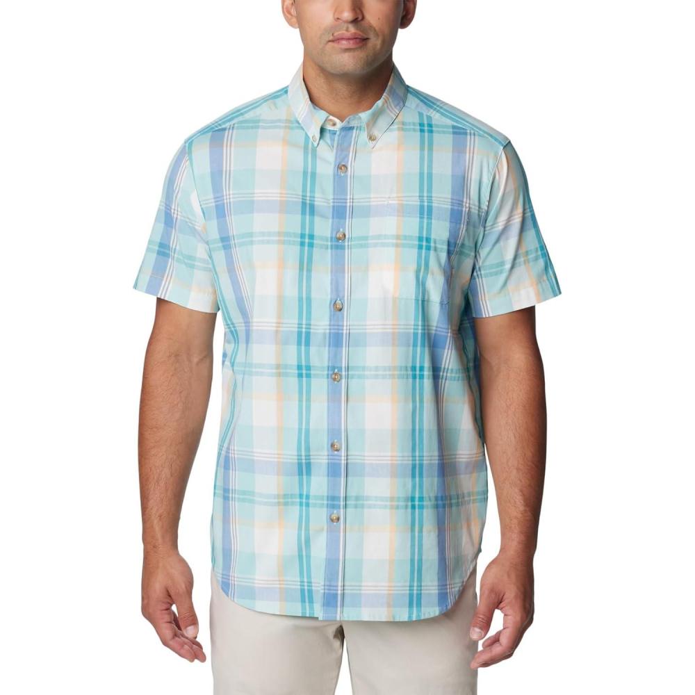 imageColumbia Mens Rapid Rivers II Short Sleeve ShirtSpray Multi Plaid