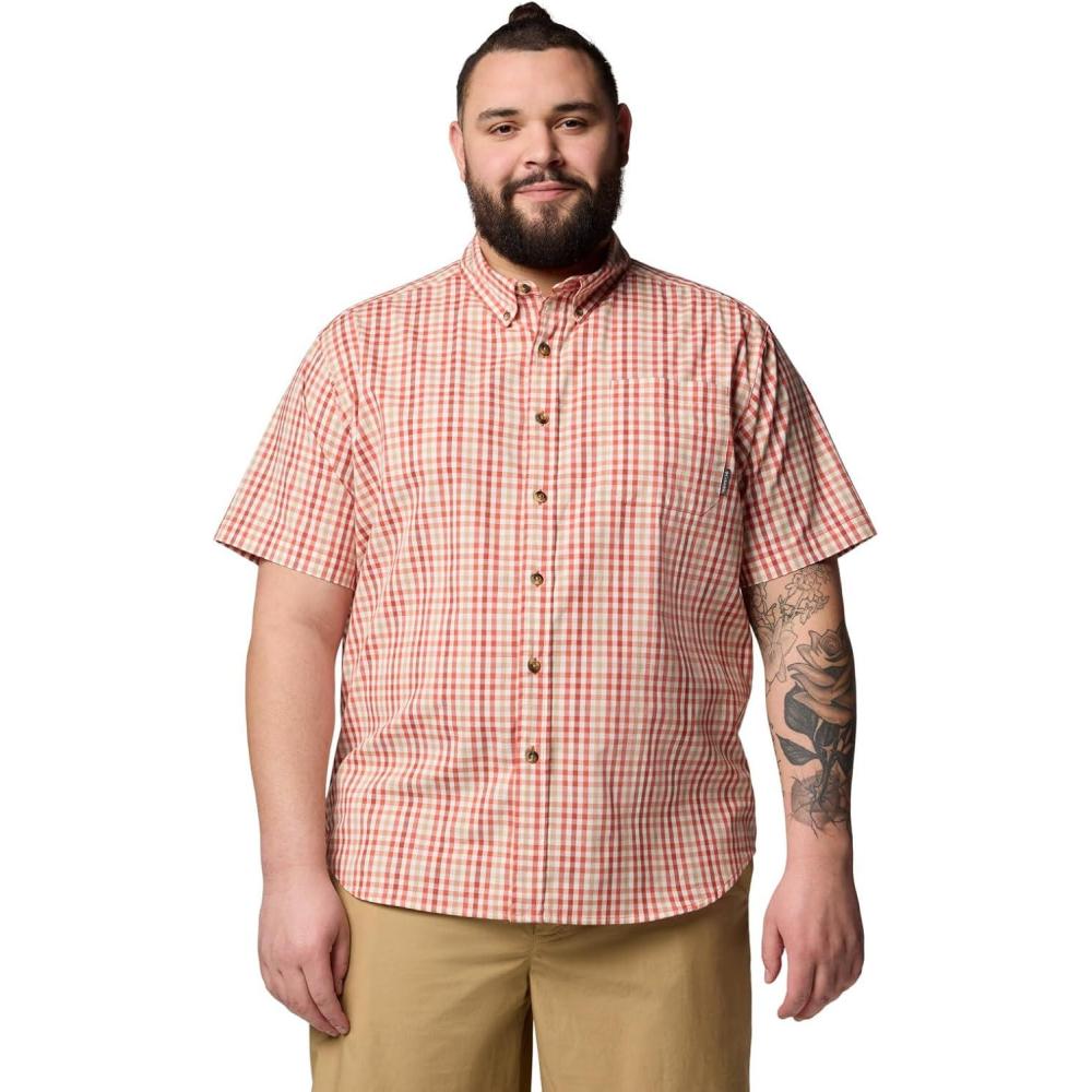 imageColumbia Mens Rapid Rivers II Short Sleeve ShirtTuscan Multi Gingham