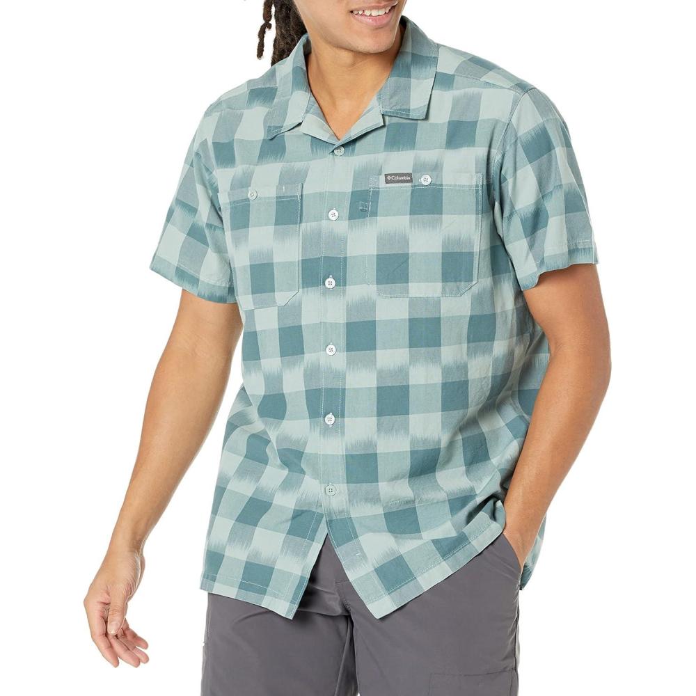 imageColumbia Mens Scenic Ridge Short SleeveMetal Ikat