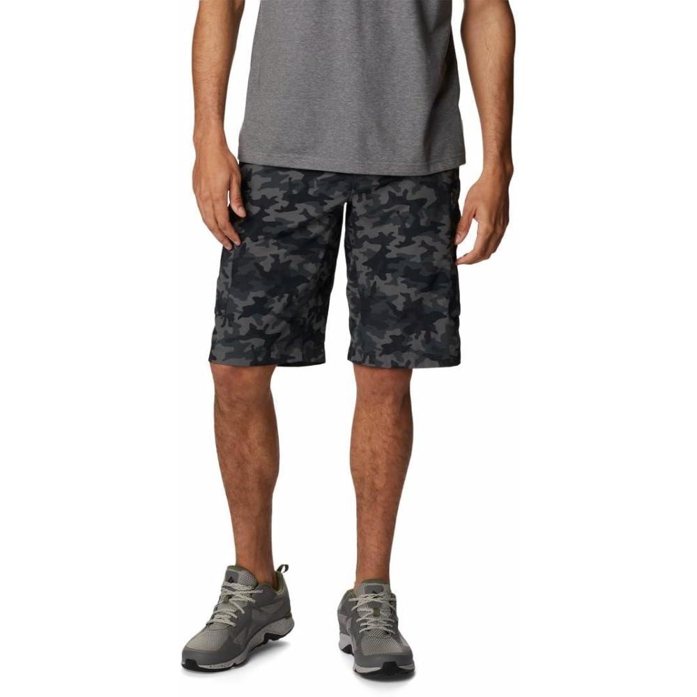 imageColumbia Mens Silver Ridge Printed Cargo ShortBlack Mod Camo
