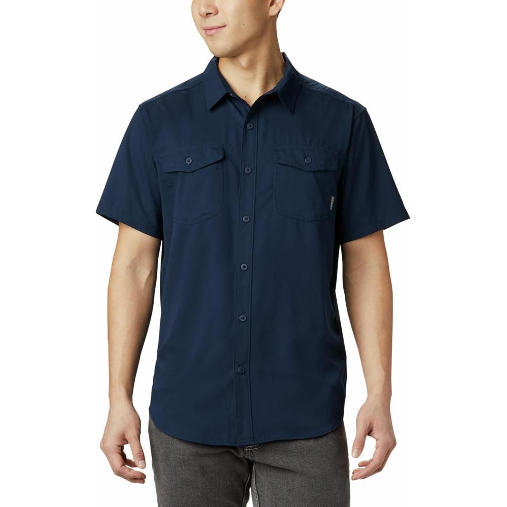 imageColumbia Mens Utilizer Ii Solid Short Sleeve ShirtBright Indigo