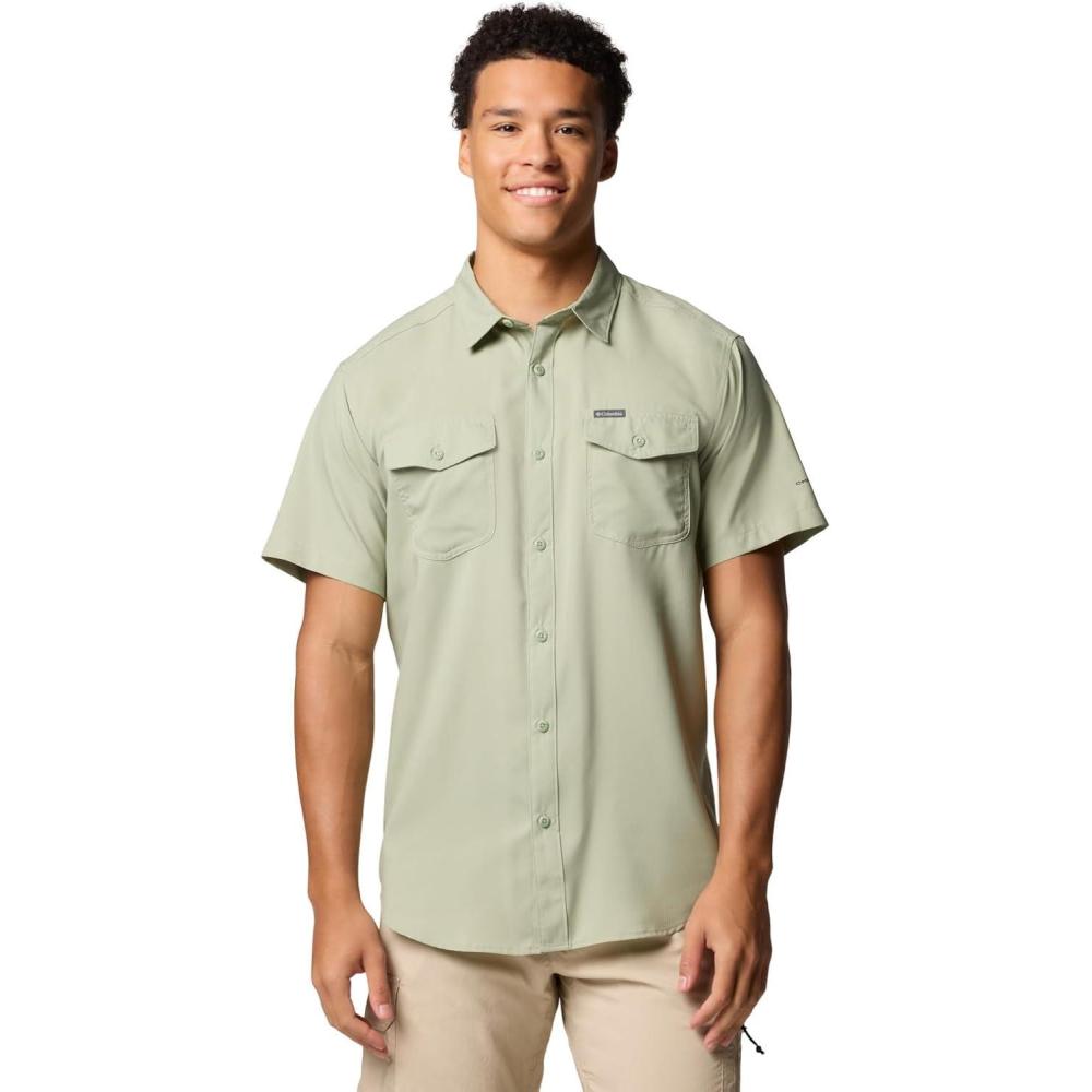 imageColumbia Mens Utilizer Ii Solid Short Sleeve ShirtSafari