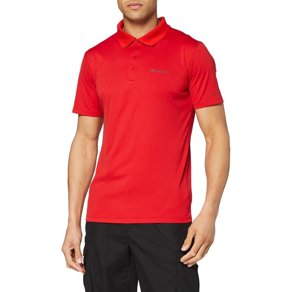 imageColumbia Mens Zero Rules Polo ShirtBonfire