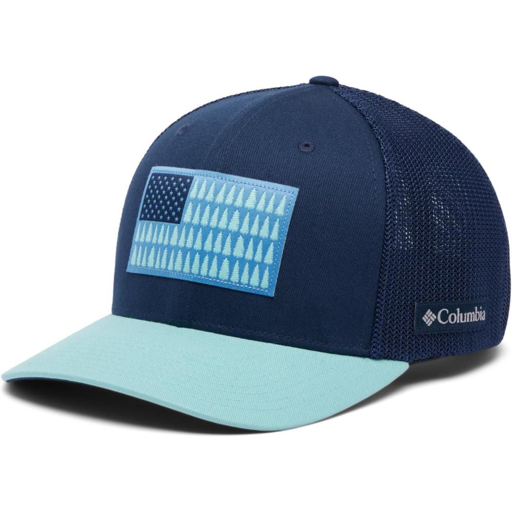imageColumbia Unisex Adult PFG Logo Mesh Ball CapCollegiate NavySpray