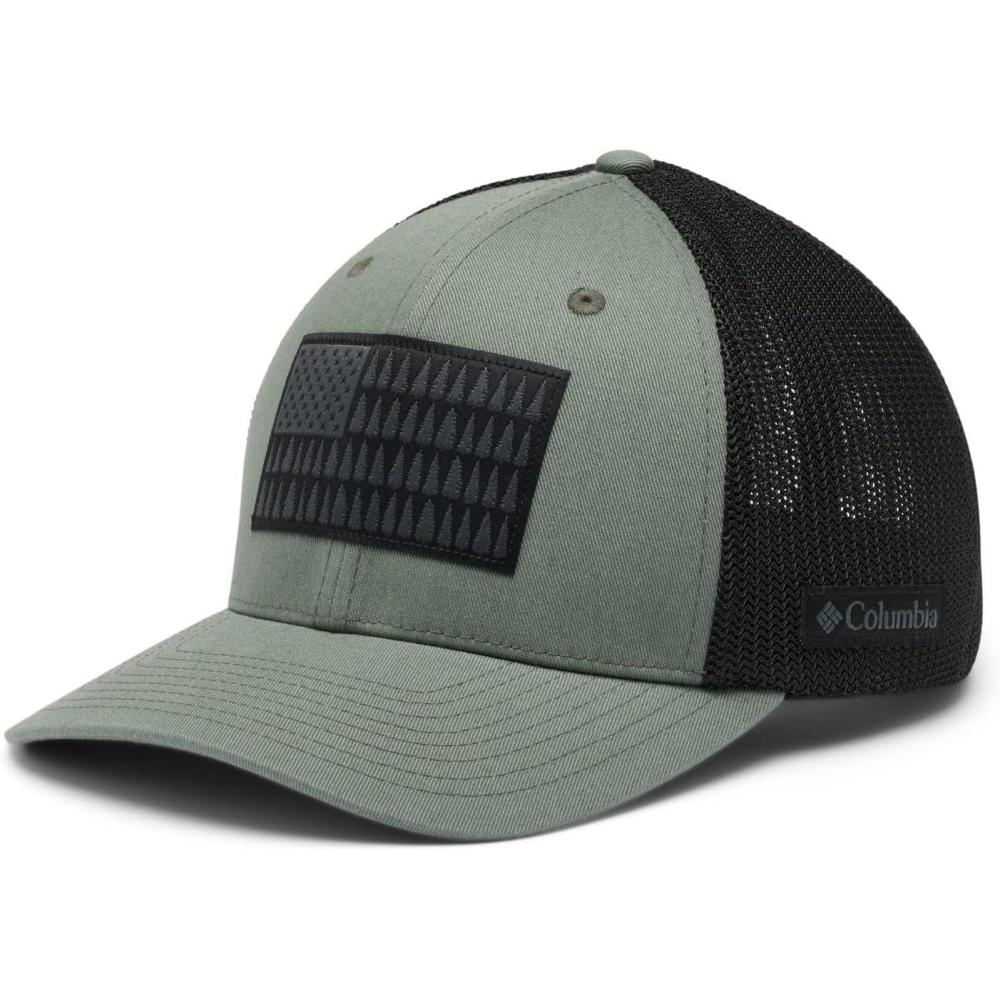 imageColumbia Unisex Adult PFG Logo Mesh Ball CapMetalBlack