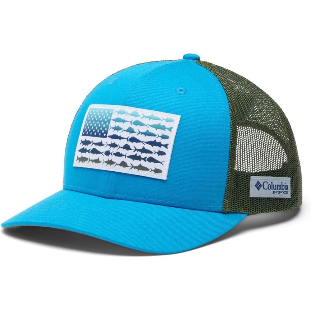 imageColumbia Unisex Adult PFG Logo Mesh Ball CapPool Cypress