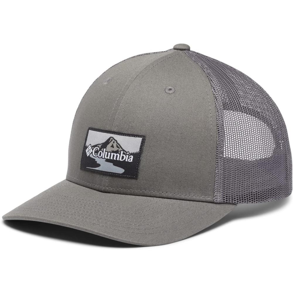 imageColumbia Unisex Adult PFG Logo Mesh Ball CapWarm CopperTitanium Peak2river