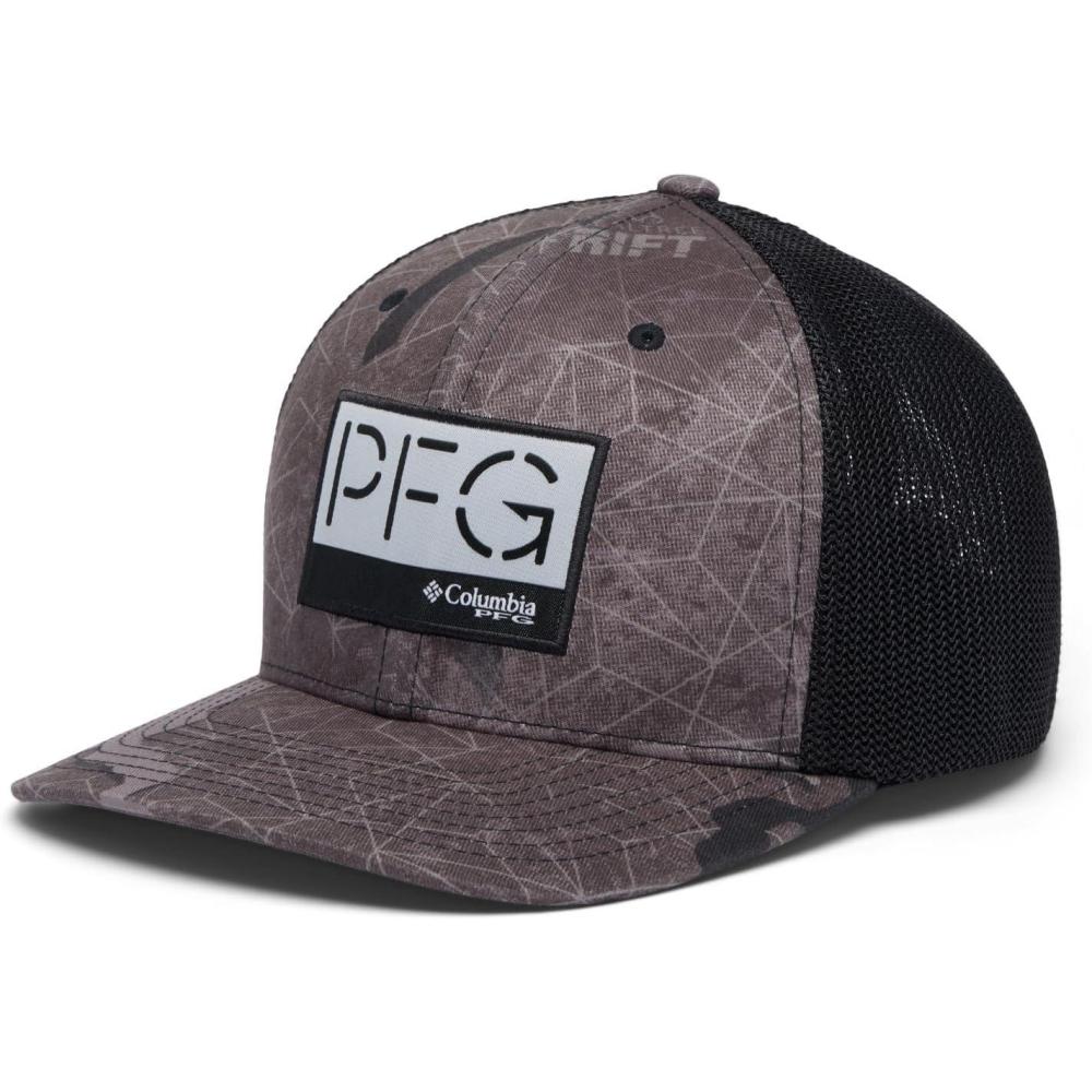 imageColumbia Unisex Camo Mesh Ball CapBlack Realtree Rift