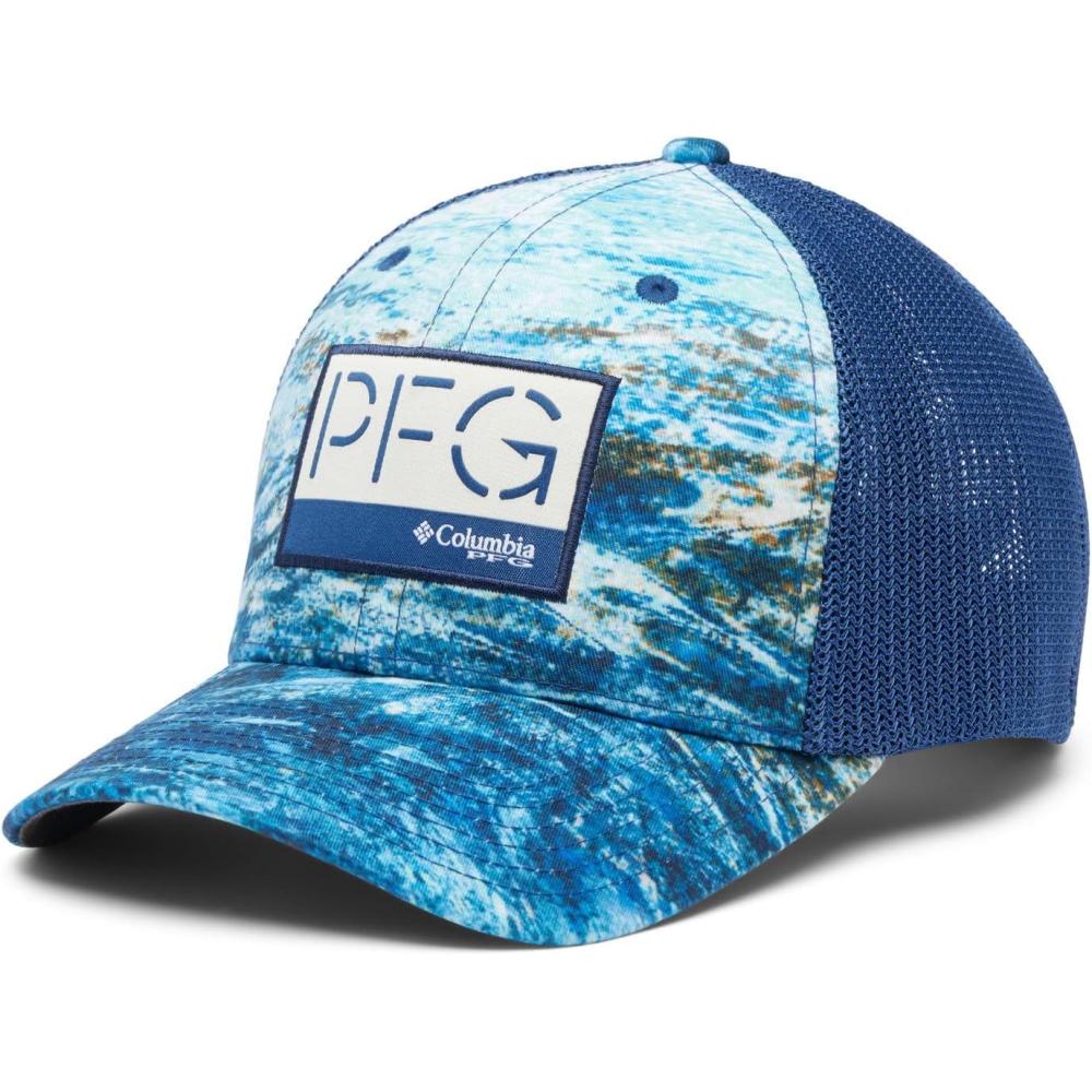 imageColumbia Unisex Camo Mesh Ball CapCarbonDeepsea Fade