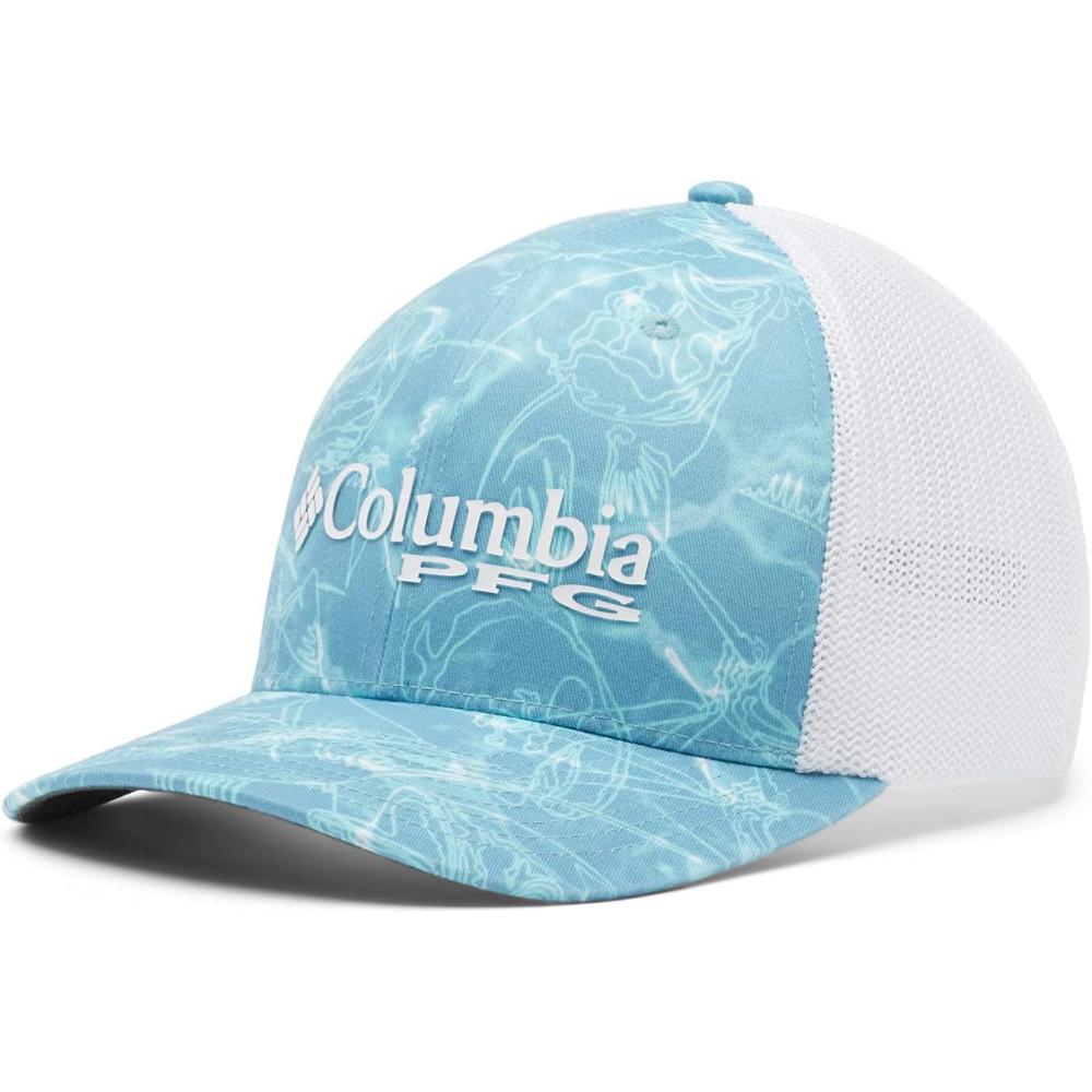 imageColumbia Unisex Camo Mesh Ball CapStorm Contour Fish Print