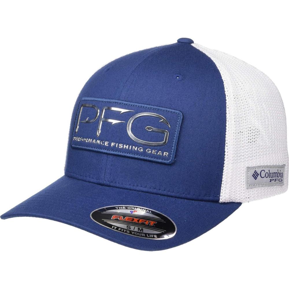 imageColumbia Unisex PFG Mesh Hooks Ball Cap CarbonSilver LXL