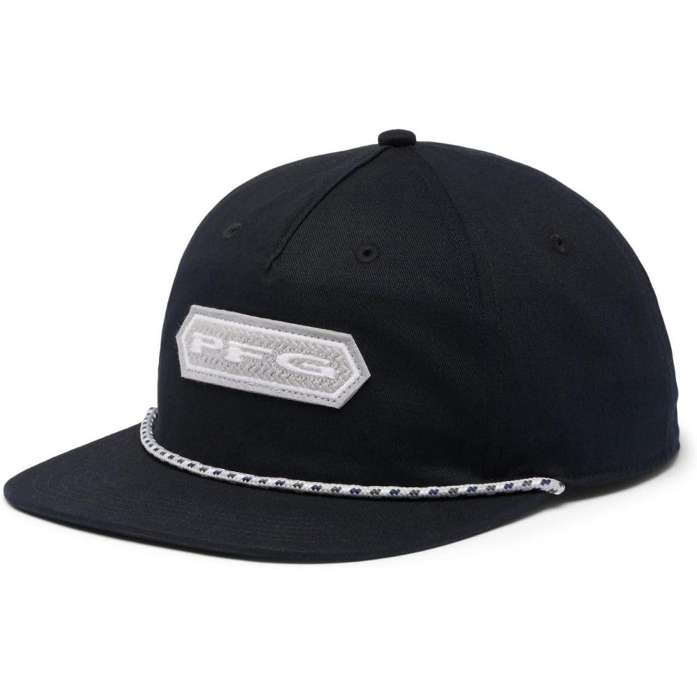 imageColumbia UnisexAdult PFG Back Tack Snap BackBlackPfg Tag