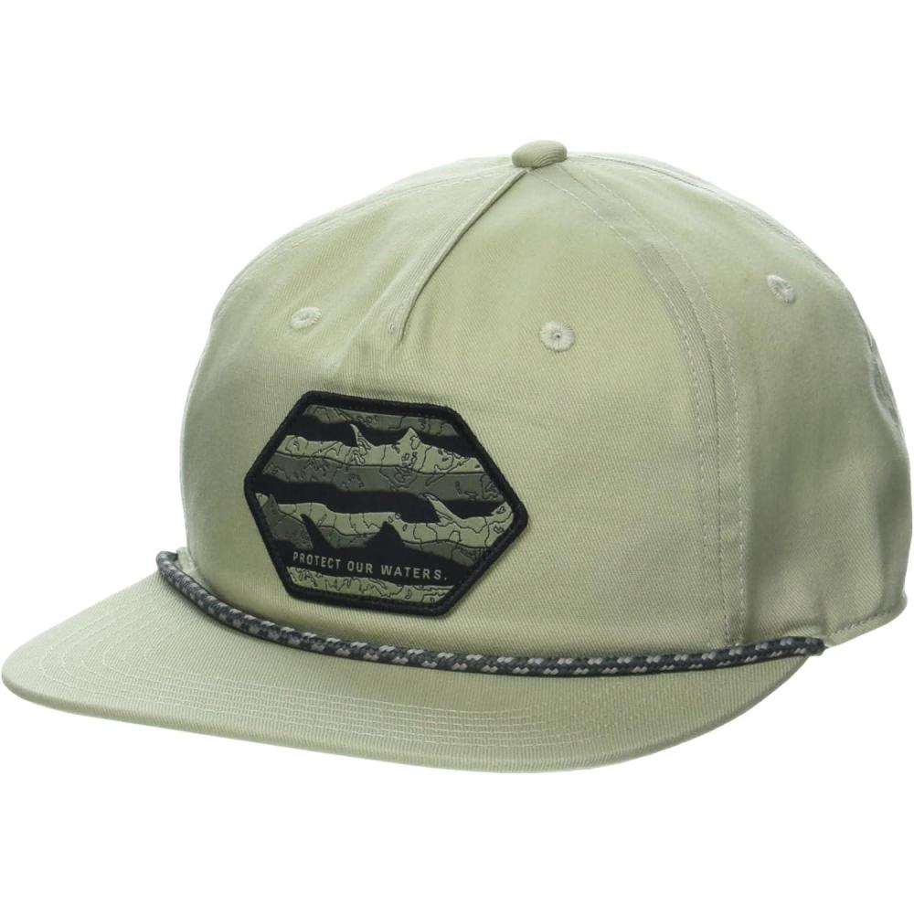 imageColumbia UnisexAdult PFG Back Tack Snap BackSmokey SageProtect Our Waters