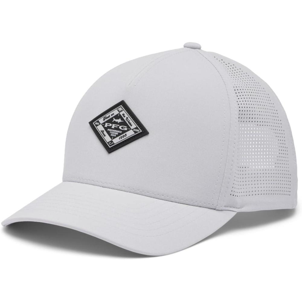imageColumbia UnisexAdult PFG Elite 3D Stretch Snap BackCool GreyFotw 1996